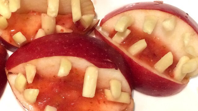 Recipe for Apple Mouths from Karen Ranzi