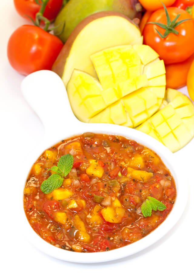 Recipe for Sweet Mango Salsa from Dr. Samuel Mielcarski