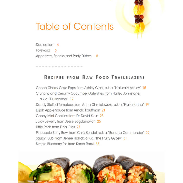 Appetizers, Snacks and Party Dishes: Mouthwatering Recipe Book Series by Brian Rossiter - table of contents 01 - Fruit-Powered Store