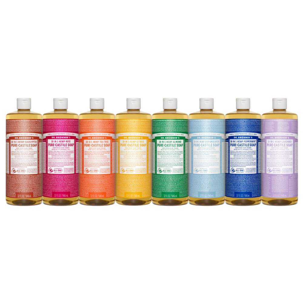 Dr. Bronner's Castile Soaps Natural Soaps FruitPowered Store