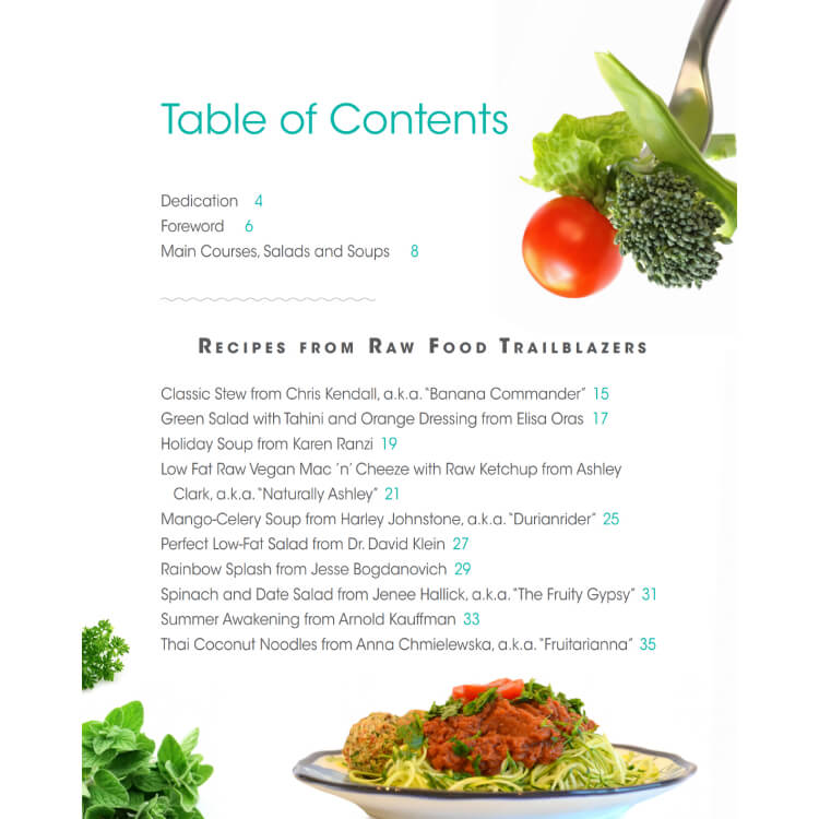 Main Courses, Salads and Soups: Mouthwatering Recipe Book Series by Brian Rossiter - table of contents 01 - Fruit-Powered Store